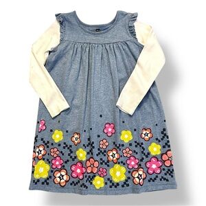 Tea Collection | Long Sleeve Mackintosh Mighty Mini Dress (8)